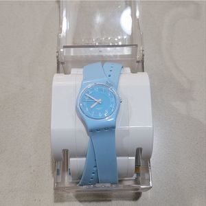 Swatch Sky Light Blue Double Wrap Watch